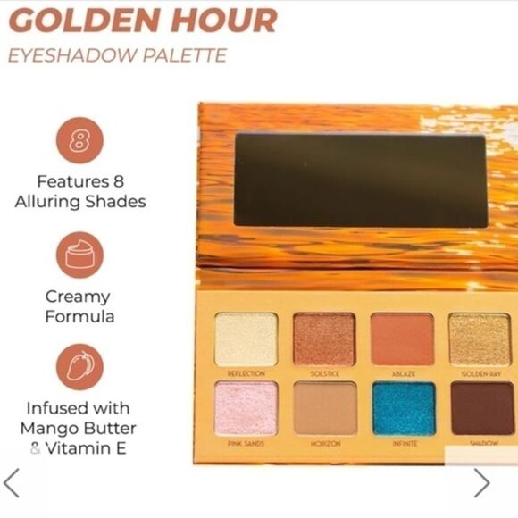 Beauty For Real Golden Hour Eyeshadow Palette - Picture 5 of 15